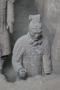 Terracotta Army Pit 1 side viewing area
