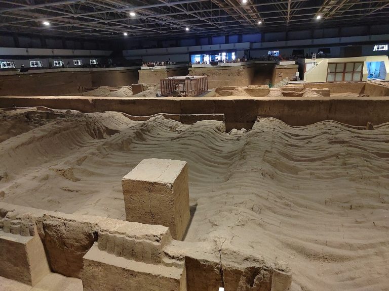 Terracotta Army Pit 2 excavation area
