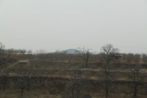 Qin Shi Huang Mausoleum mound in Lintong near the Terracotta Army