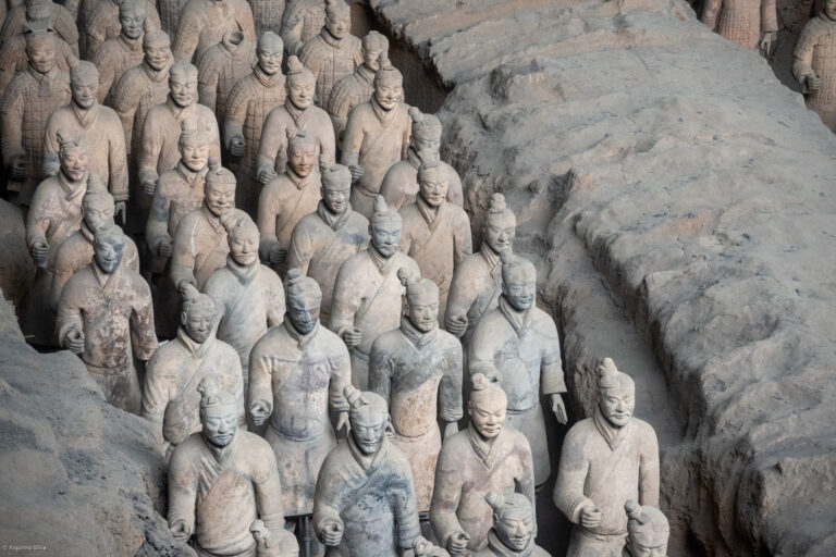 Terracotta Army museum route for families visiting with kids