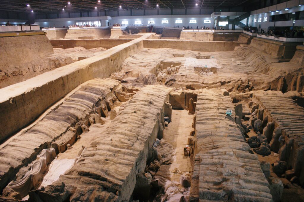 Terracotta Army museum pacing for visitors with mobility concerns