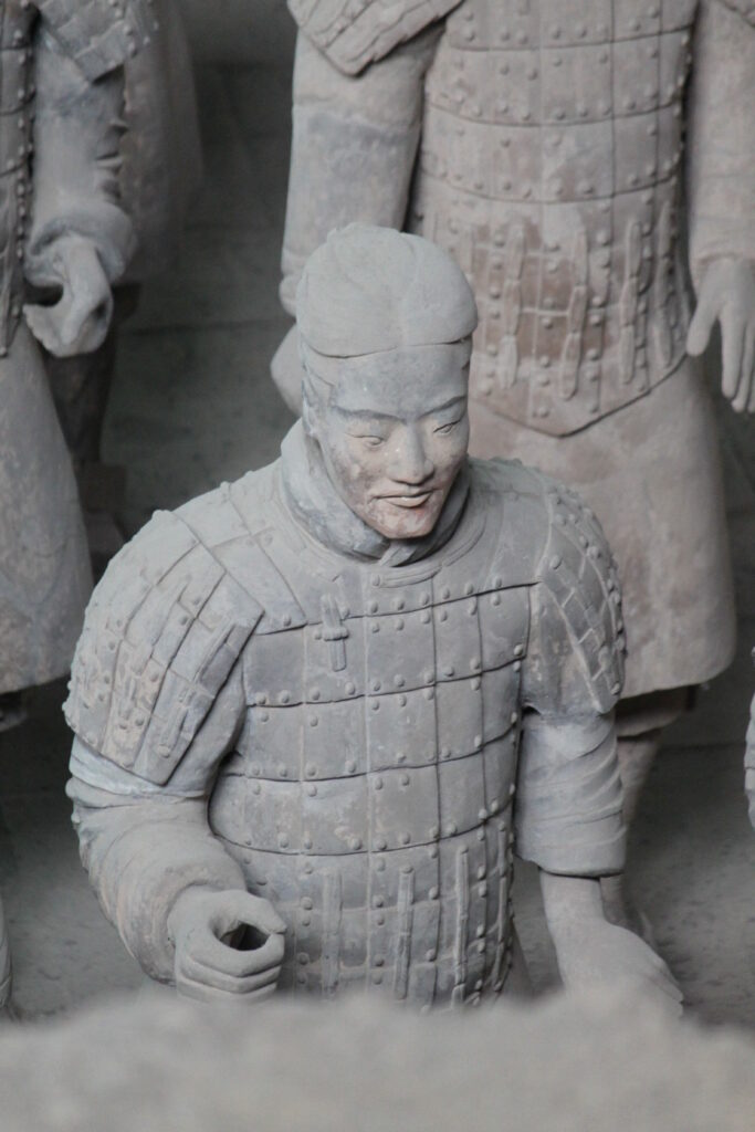 Pit 1 view at the Terracotta Army museum