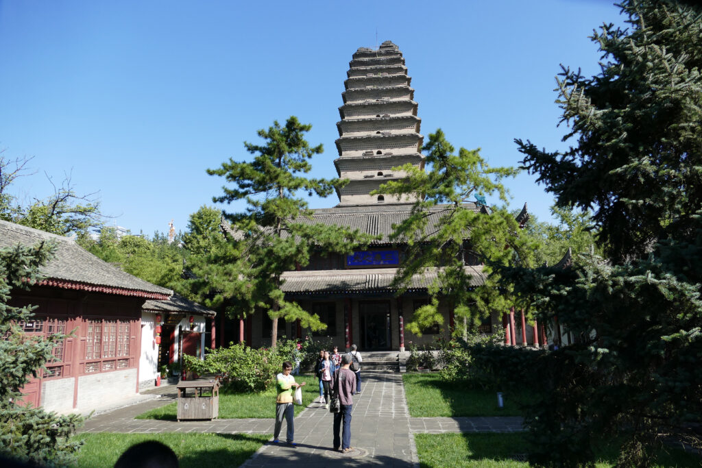 Small Wild Goose Pagoda on a quieter Xi'an history route