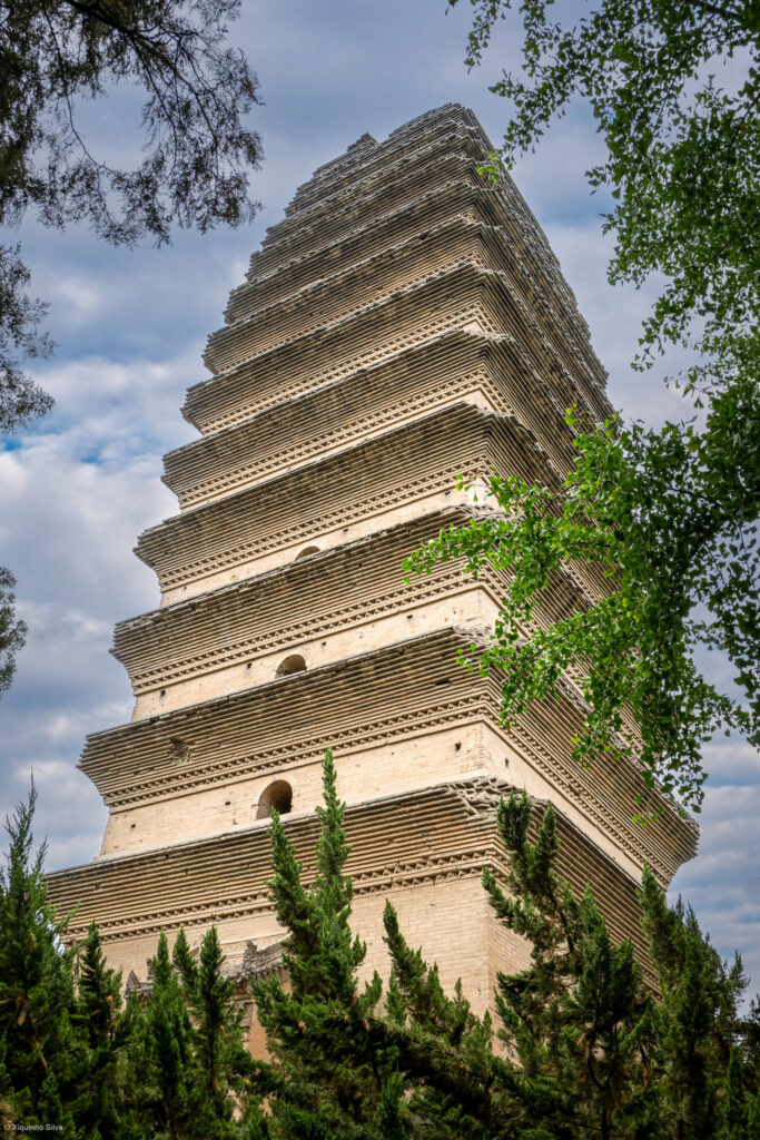 Small Wild Goose Pagoda grounds at the Xi'an Museum complex