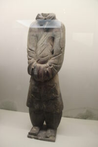 Qin mausoleum pottery figure from Civil Officials Pit K0006